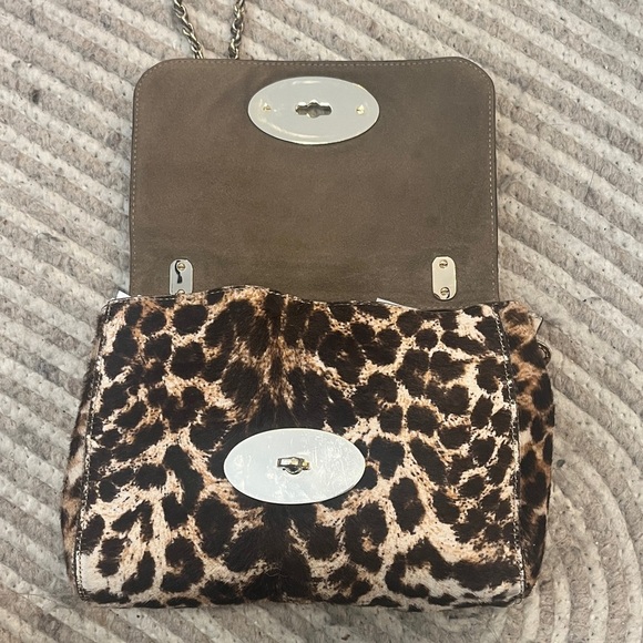 Mulberry Small Lily Bag Limited Edition Calf Hair Leopard Print - Picture 8 of 11